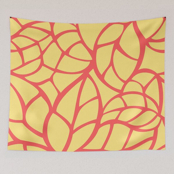Item preview, Abstract Leaf Pattern  designed and sold by riceayoj.