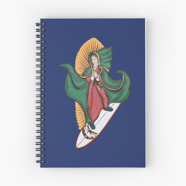 Item preview, La Virgen Surfer - Surfing Madonna designed and sold by boltjesdesign.