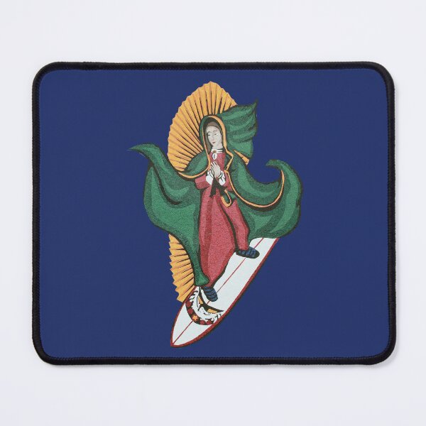 Item preview, La Virgen Surfer - Surfing Madonna designed and sold by boltjesdesign.