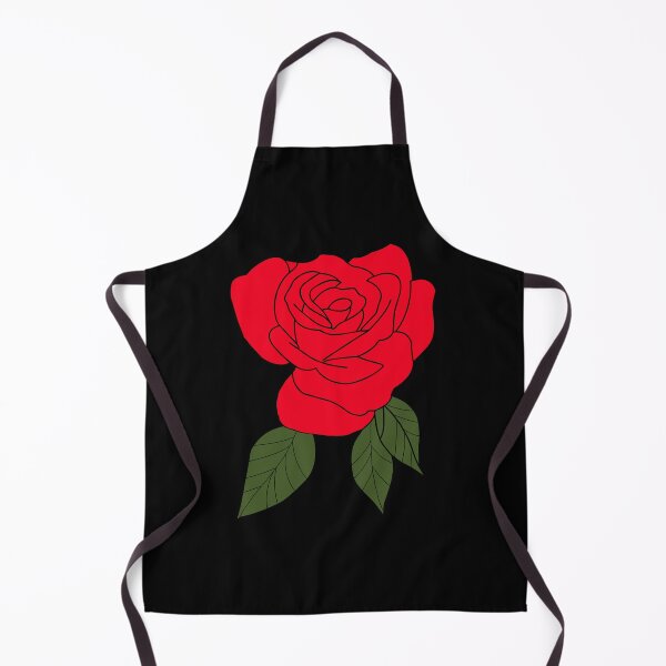 Item preview, Simple Red Rose Art Design Draw Street Art Graphic Paint designed and sold by BK-Fishing.