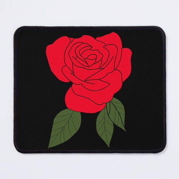 Item preview, Simple Red Rose Art Design Draw Street Art Graphic Paint designed and sold by BK-Fishing.