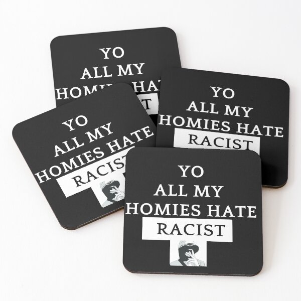 Item preview, All My Homies Hate racist newest Classic T-Shirt 2022  designed and sold by PRECALB OUTFIT.