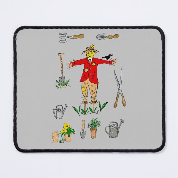 Item preview, Gardening with Scarecrow designed and sold by iancoppack.