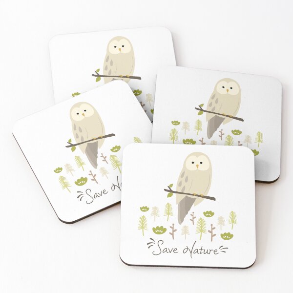 Item preview, Wild Birds Greeting - Owl designed and sold by J-Archive.