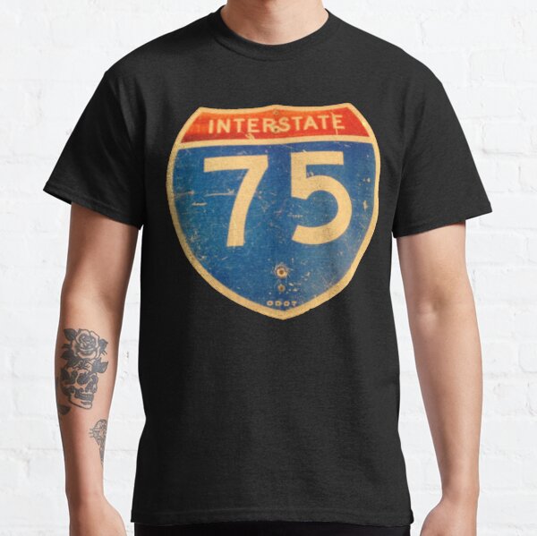 Ohio Interstate 75 (I75 or I-75) Sign Classic T-Shirt