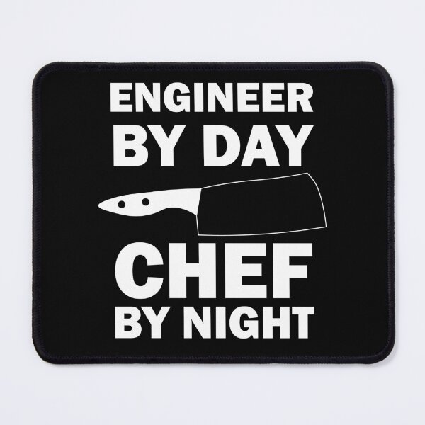 Item preview, engineer by day chef by night designed and sold by Fiona Shorts.