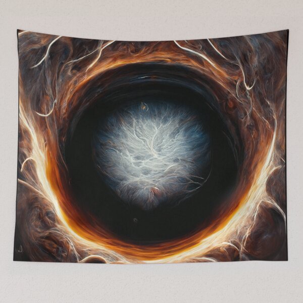 Item preview, A Stunning Ultra-Realistic Wormhole with Incandescent Glow with Center Fusion.  designed and sold by Right Passage.