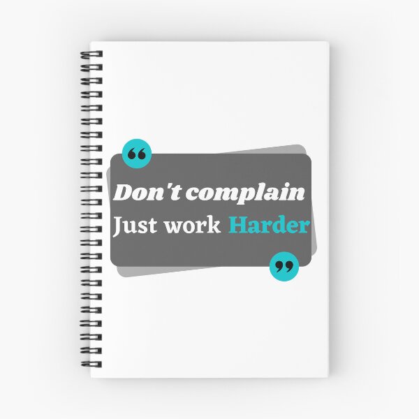 Item preview, Don't complain just work harder designed and sold by The Shark  Designer.