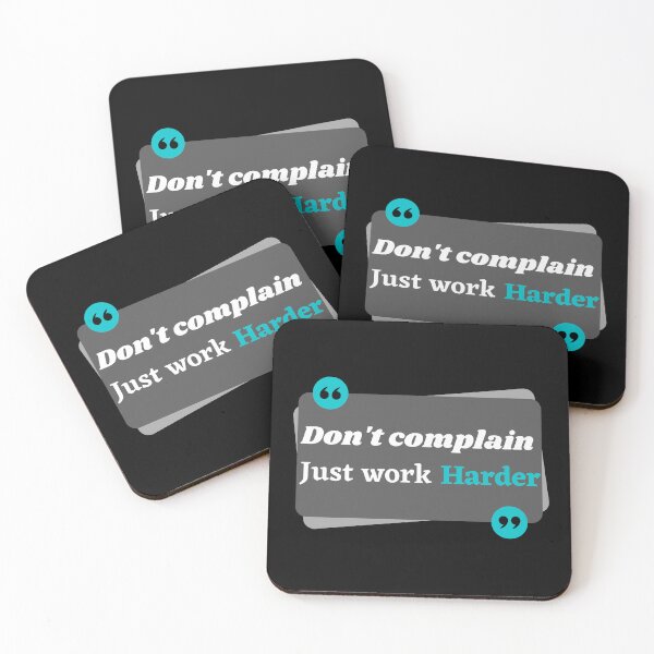 Item preview, Don't complain just work harder designed and sold by The Shark  Designer.