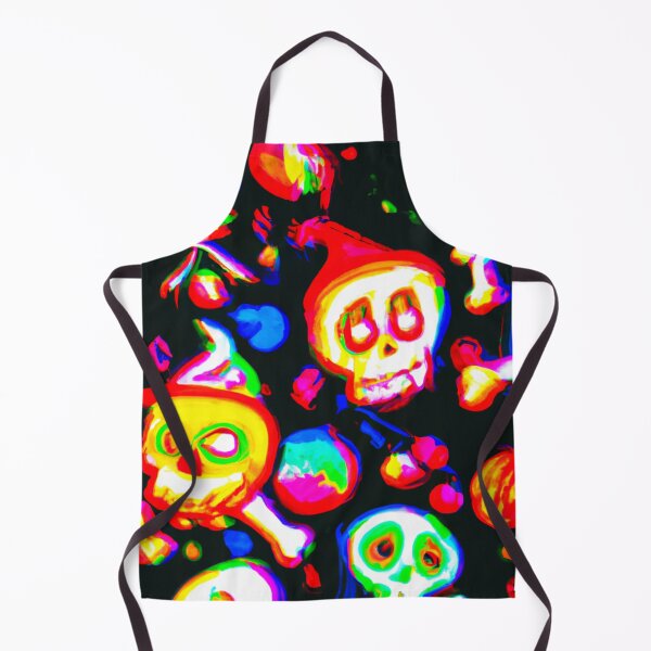 Artikelvorschau, Neon skull and bones pattern entworfen und verkauft von Bakesales.