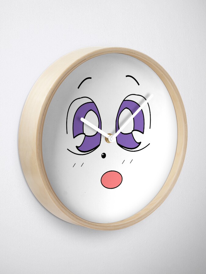 Reloj «Ojos lindos dibujos animados» de abhinavkhare | Redbubble