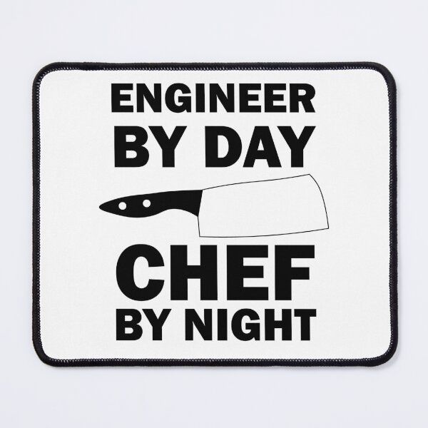 Item preview, engineer by day chef by night designed and sold by Fiona Shorts.