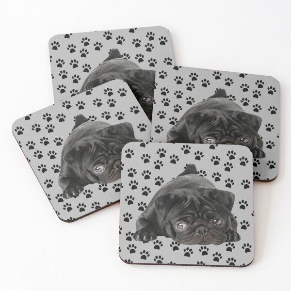 Item preview, Adorable Black Pug  designed and sold by THISPUGVIBE.