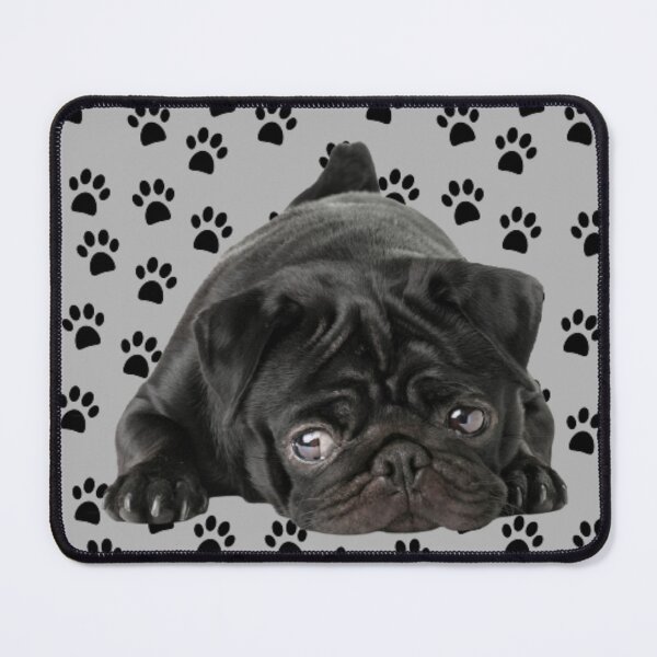 Item preview, Adorable Black Pug designed and sold by THISPUGVIBE.