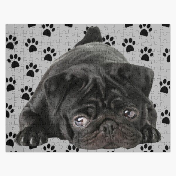 Pug Puzzle - 252 pcs Black Pug Puzzle - 252 pcs Black