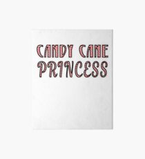 Candy Cane Princess Holiday Design Art Board