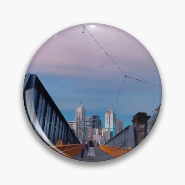Item preview, Flinders Bridge, Melbourne designed and sold by LivChrisDesigns.
