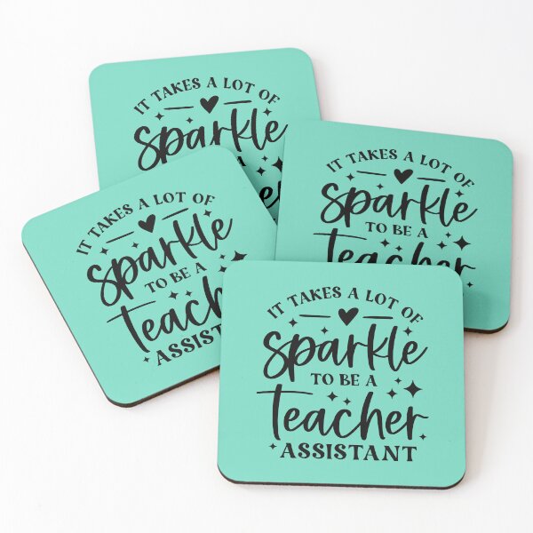 Item preview, Sparkle Teacher Assistant  designed and sold by OmniRoseArt.