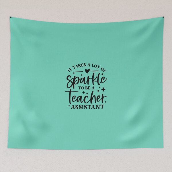 Item preview, Sparkle Teacher Assistant designed and sold by OmniRoseArt.