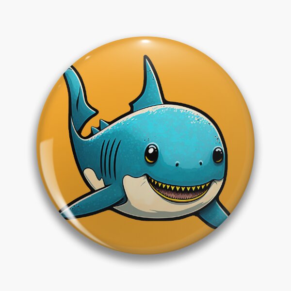 Item preview, Cute Cartoon Shark designed and sold by Definitelycole.