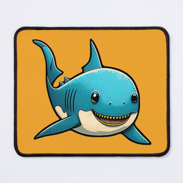Item preview, Cute Cartoon Shark designed and sold by Definitelycole.