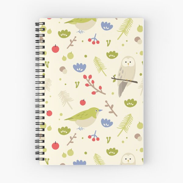 Item preview, Wild Birds Pattern - Green Bird&Owl designed and sold by J-Archive.