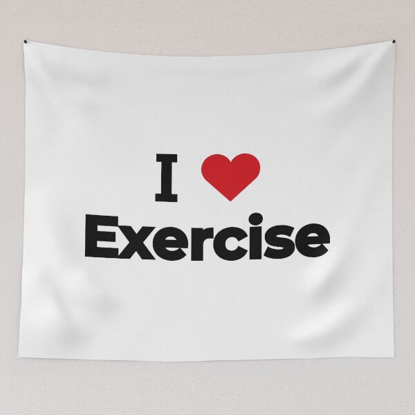 Item preview, I love Exercise designed and sold by Moyanana.