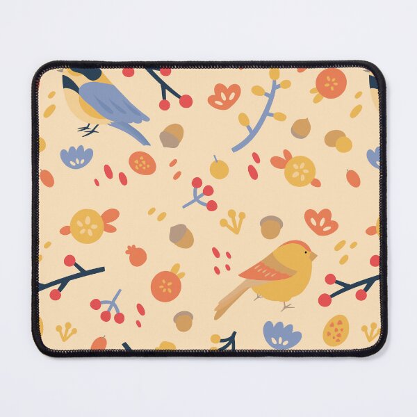 Item preview, Wild Birds Pattern - Orange&Blue Birds designed and sold by J-Archive.