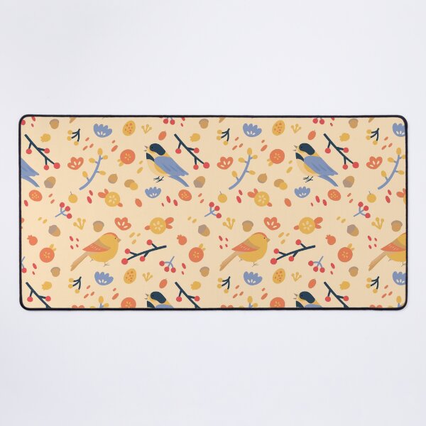 Item preview, Wild Birds Pattern - Orange&Blue Birds designed and sold by J-Archive.