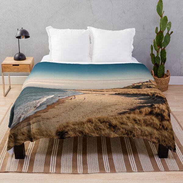Item preview, Bamburgh Castle and beach - Colour photograph art print designed and sold by DestinationUK.
