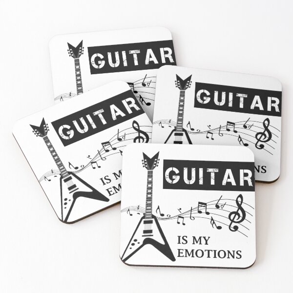 Item preview, Guitar Rock Music For Guitarists Retro Western designed and sold by TheGreedyCrypto.