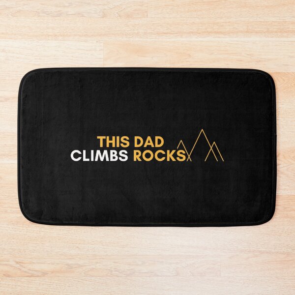 Item preview, This Dad Climbs Rocks. Rock Climbing designed and sold by Boulder Design Co.