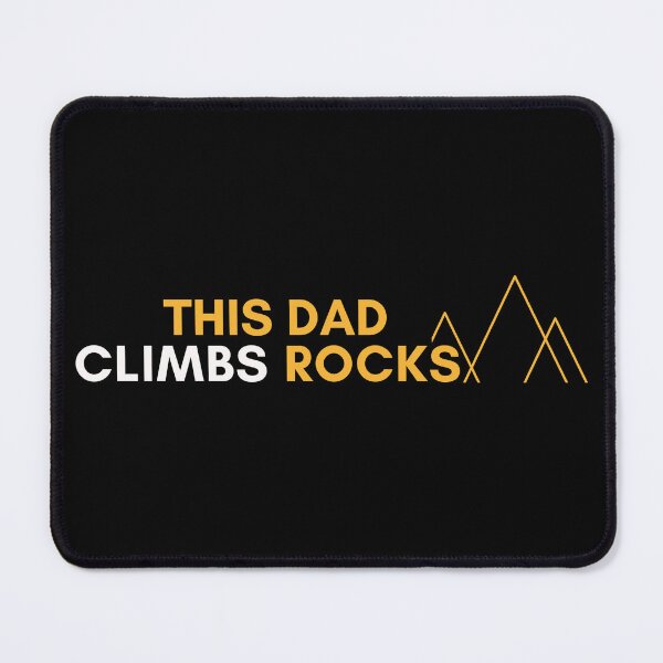 Item preview, This Dad Climbs Rocks. Rock Climbing designed and sold by Boulder Design Co.