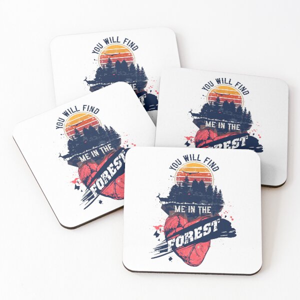 Item preview, YOU WILL FIND ME IN THE FOREST QUOTE CAMPING  STAY WILD  designed and sold by HomeCoquette.