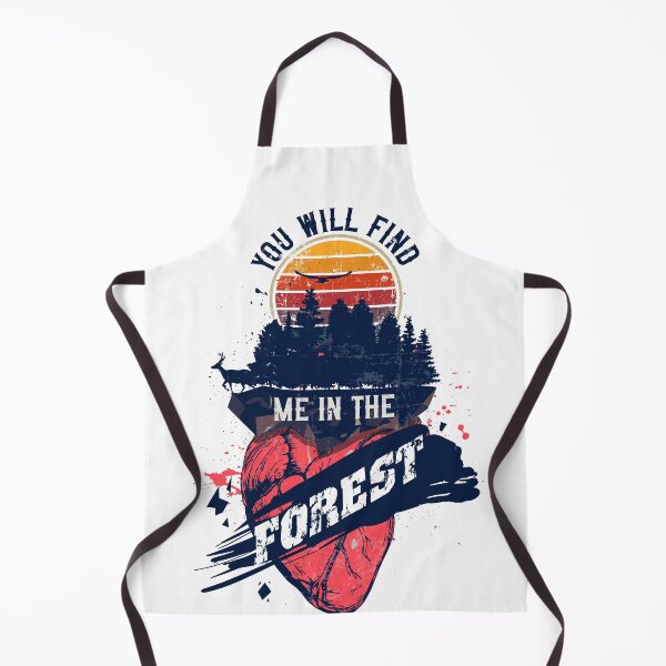 Item preview, YOU WILL FIND ME IN THE FOREST QUOTE CAMPING STAY WILD designed and sold by HomeCoquette.