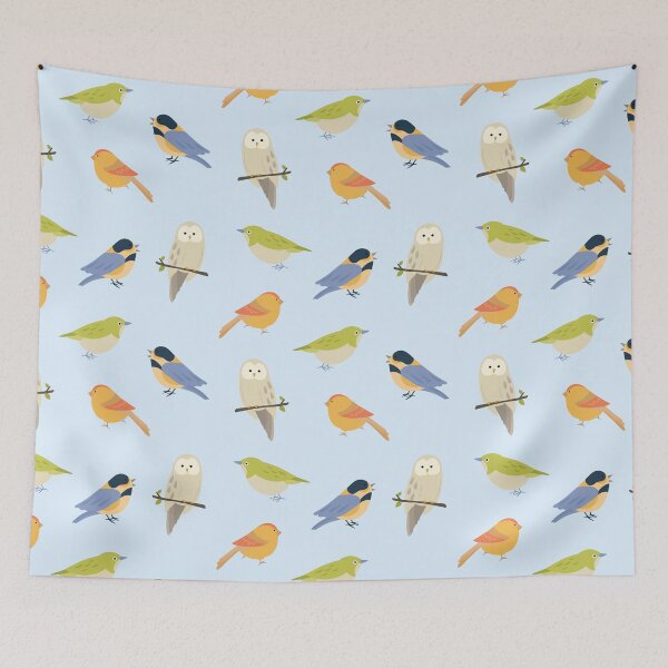 Item preview, Wild Birds Pattern - Little Birds designed and sold by J-Archive.