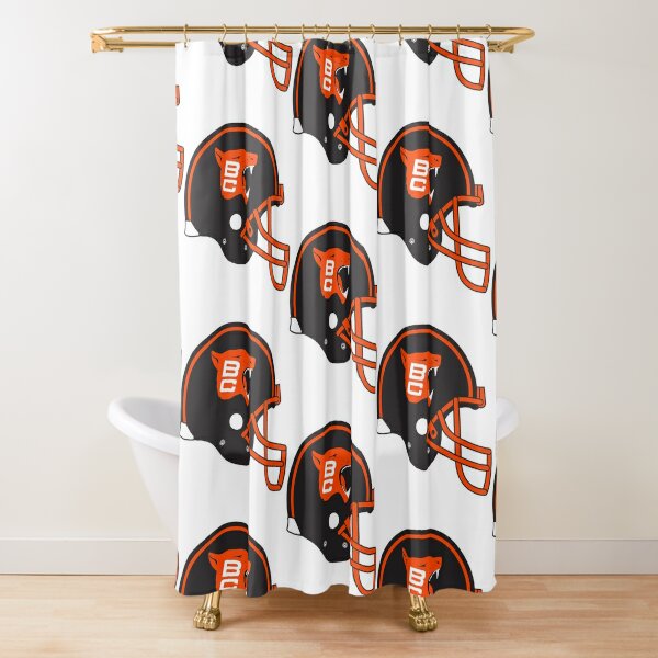 Detroit Lions Shower Curtain, Football Team Flag of Detroit Bathroom Curtain  – warmthone