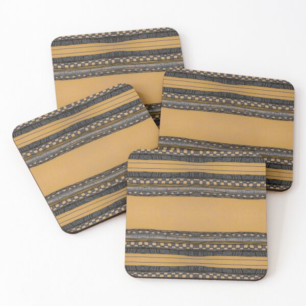 Item preview, Stripes in Gold designed and sold by debutpagesart.