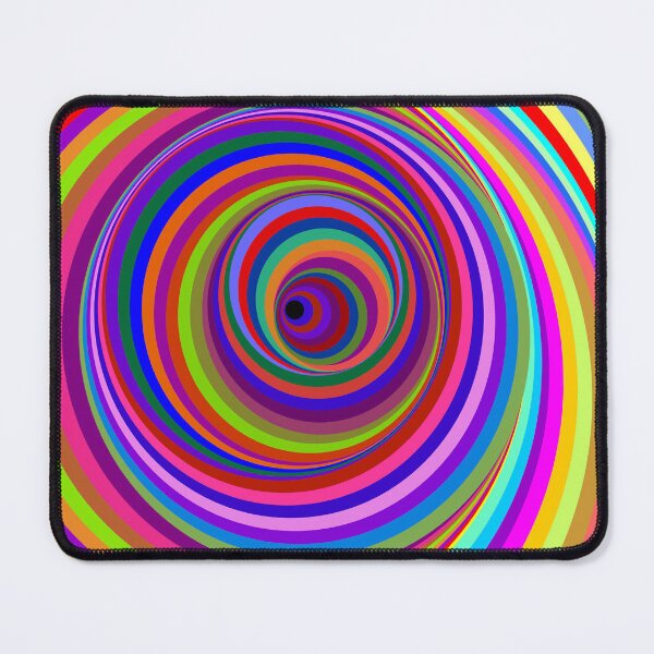 Item preview, Hypnotic Psychedelic Rainbow Colors Vertigo Hole designed and sold by BluedarkArt.