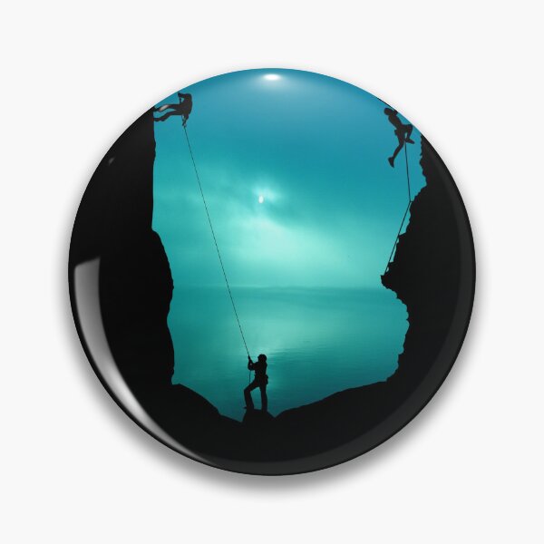 Item preview, Three Lead Climbers Silhouette. Rock Climbing designed and sold by Boulder Design Co.
