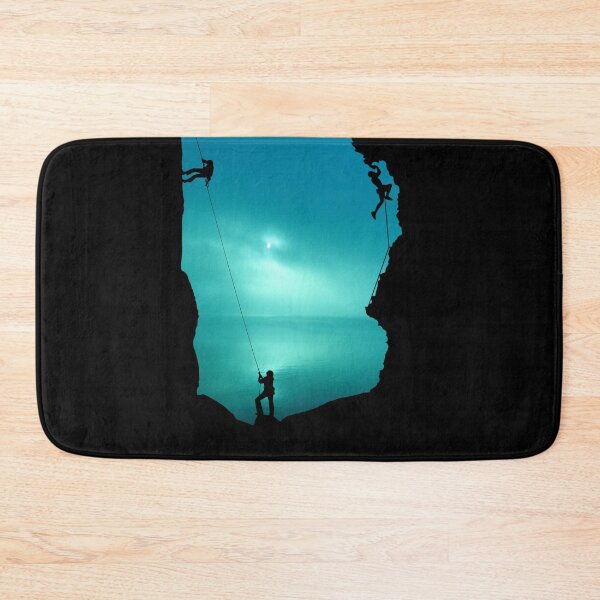 Item preview, Three Lead Climbers Silhouette. Rock Climbing designed and sold by Boulder Design Co.