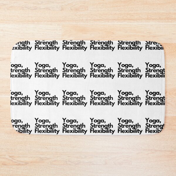 Item preview, Yoga Saying Yoga Strength Flexibility designed and sold by Cultradesign.