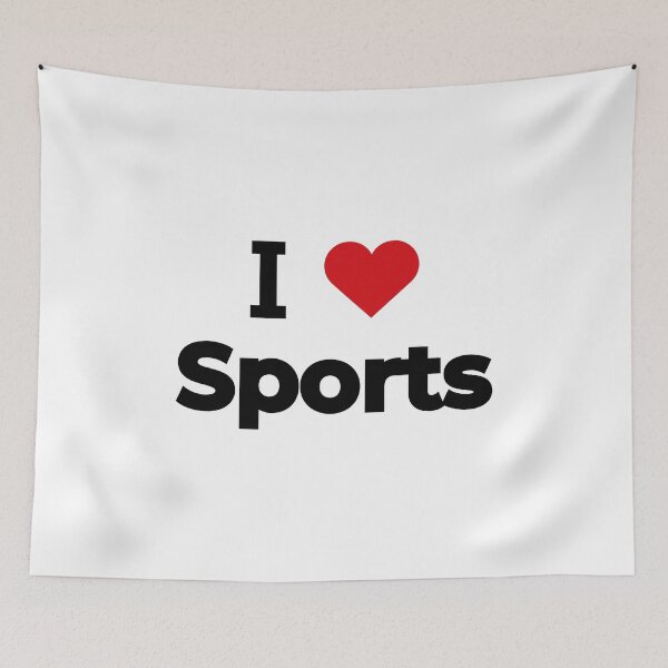 Item preview, I love Sports designed and sold by Moyanana.