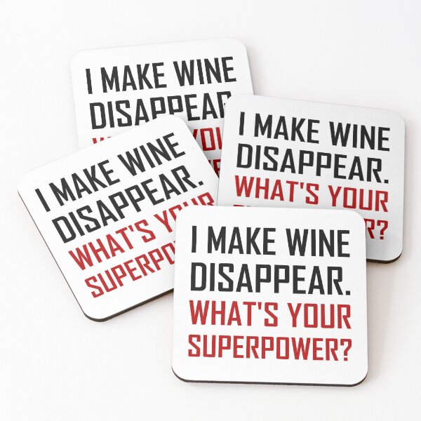 Item preview, Wine Disappear Superpower designed and sold by TheBestStore.