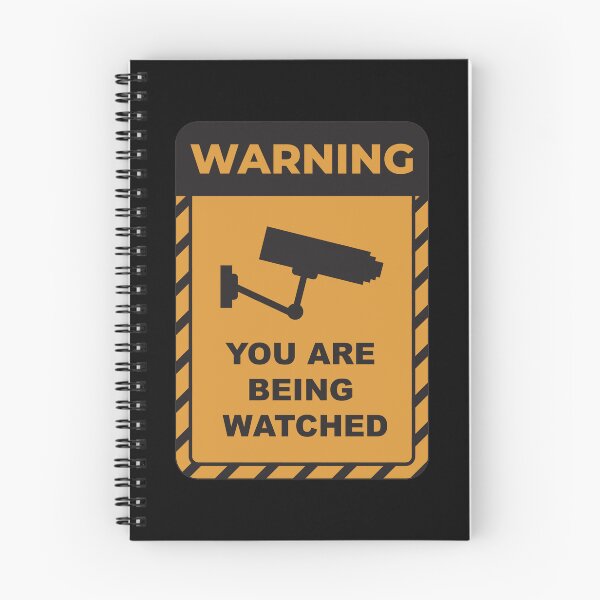 Item preview, Warning You are being watched designed and sold by clubtee.