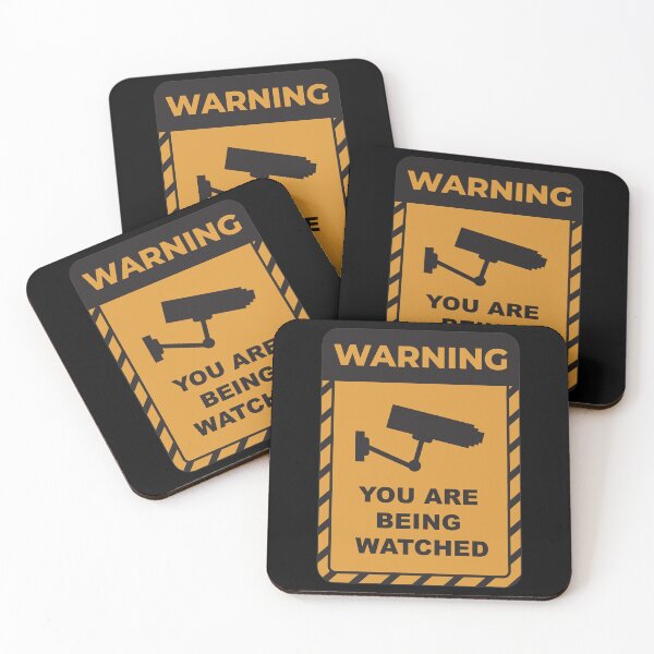 Item preview, Warning You are being watched designed and sold by clubtee.