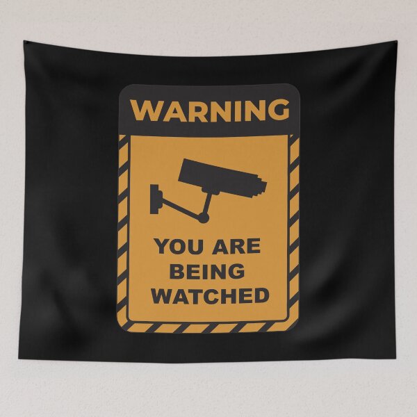 Item preview, Warning You are being watched designed and sold by clubtee.