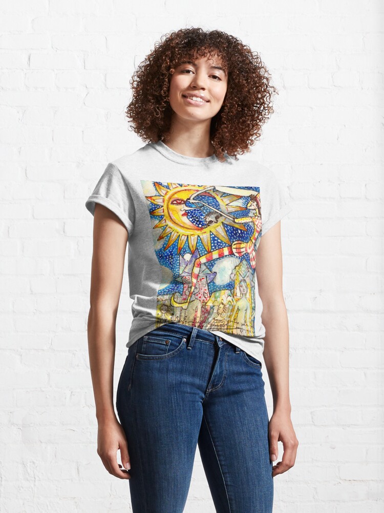Alternate view of ¡Qué Viva! Classic T-Shirt