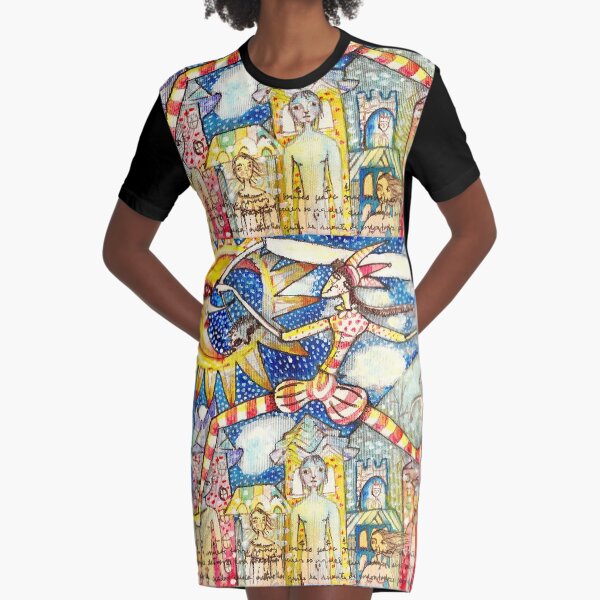 ¡Qué Viva! Vestido camiseta