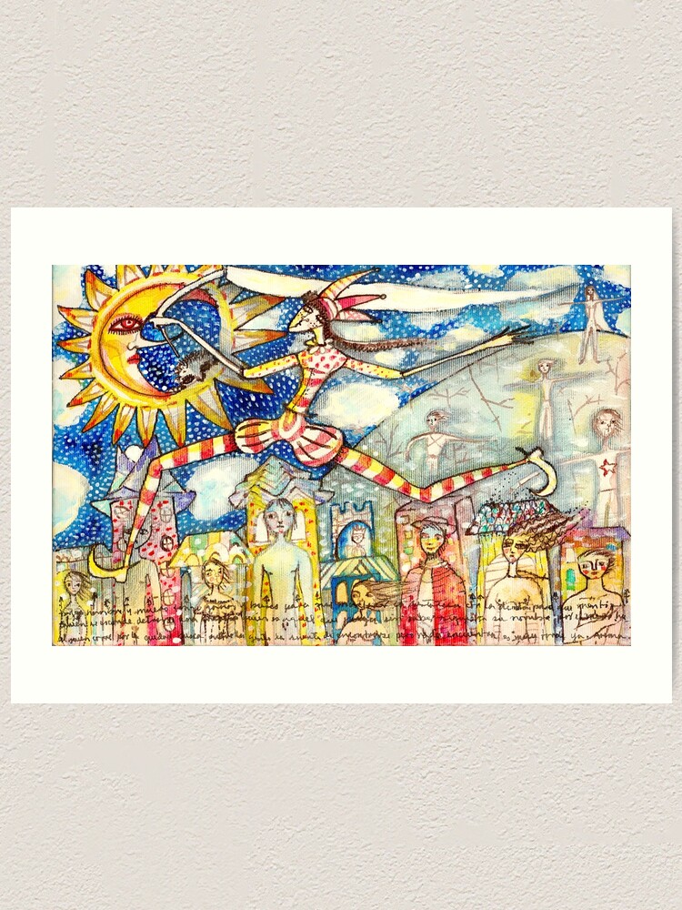 Alternate view of ¡Qué Viva! Art Print